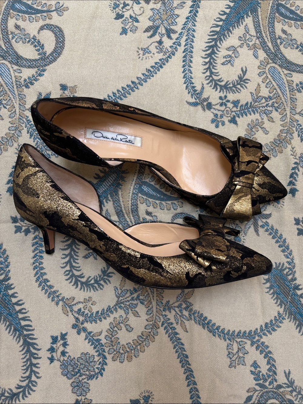 Oscar de la Renta heels size 9